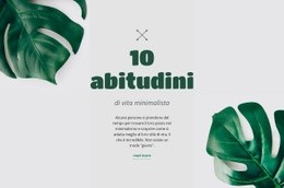 Riduci La Tua Impronta Di Carbonio - Progettazione Creativa Del Sito Multiuso