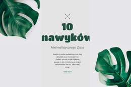 Zmniejsz Swój Ślad Węglowy - Prosty Motyw WordPress