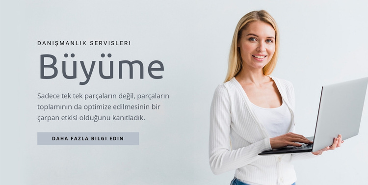 Güçlü liderlik ekipleri oluşturuyoruz Web Sitesi Şablonu