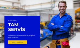 Herhangi Bir Cihaz Için WordPress Teması Tam Servis