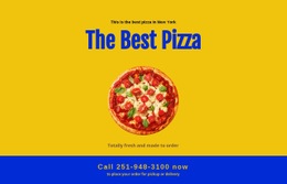 Restaurant Pizza Delivery Html Code Example