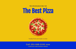 Restaurant Pizza Delivery - Multipurpose Products