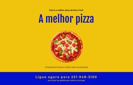 Delivery De Pizza Em Restaurante - Modelos De Sites