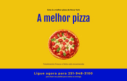 Delivery De Pizza Em Restaurante - Tema WordPress Multiuso Criativo