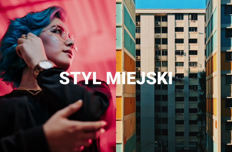 Styl miejski Szablon Joomla