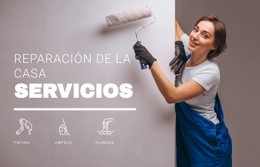 Generador De Maquetas De Sitios Web Para Pintura De Pared De Acento