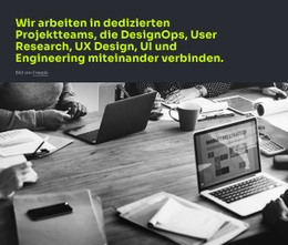 Premium-Website-Builder Für Text Und Breites Bild