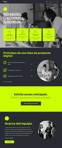 Cree Excelentes Productos Digitales - Plantillas De Sitios Web