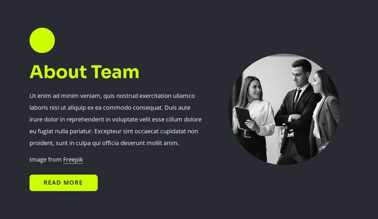 Web professionals Squarespace Template Alternative