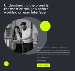 User Interface Design CSS Grid Template