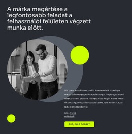 Felhasználói Felület Kialakítása – Teljesen Reszponzív Sablon