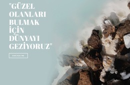 Bir Dağ Yürüyüşü Planlamak - Işlevsellik Tek Sayfalık Şablon