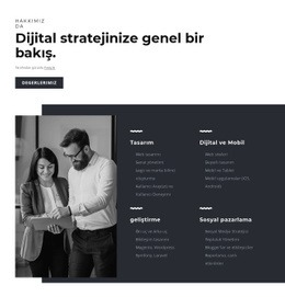 Yenilikçi Stratejiler Geliştirin - Çok Amaçlı Web Tasarımı