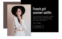 French Girl Summer Outfits