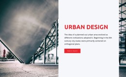 Urban design - CSS Template by Nicepage