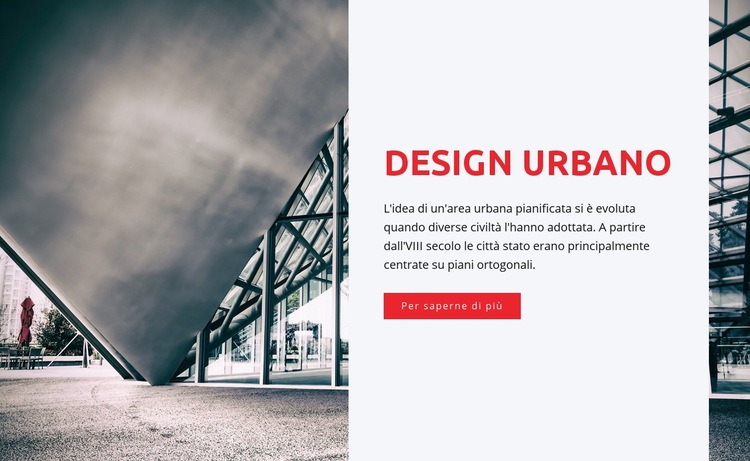 Progettazione urbana Modello