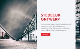 Stedelijk Ontwerp - Responsieve HTML5-Sjabloon