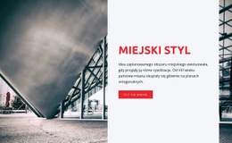 Miejski Styl - Jednostronicowy Szablon Bootstrap