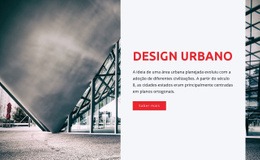 Modelo HTML5 Exclusivo Para Design Urbano