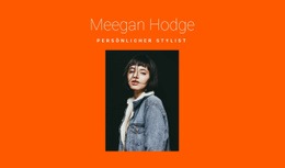 Professioneller Stylist - HTML-Vorlage