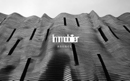 Outil De Maquette De Site Web Pour Propriétés De Luxe À Louer Et À Vendre