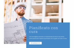 Progettazione Del Sito Per Edificio Progettato Con Cura