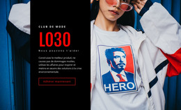 Vêtements Pour Jeunes - Modèle De Développement Web