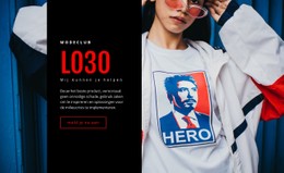 Gratis HTML5 Voor Jeugdkleding