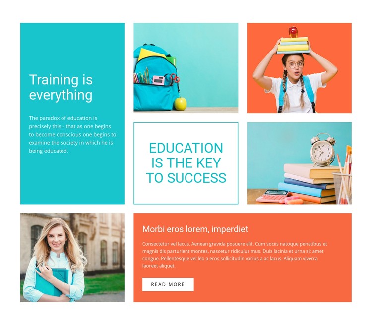 Engage your child in coding CSS Template