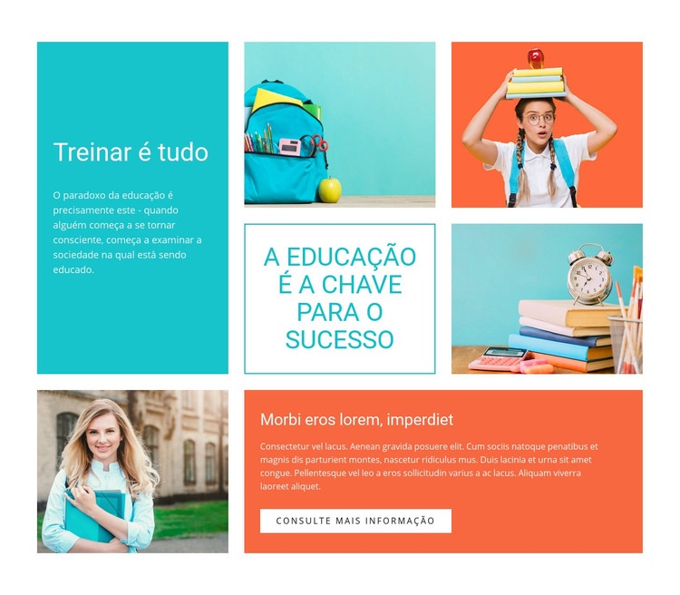 Envolva seu filho na codificação Construtor de sites HTML