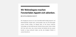 Seiten-HTML Für Weiße Gruppe Mit Texten