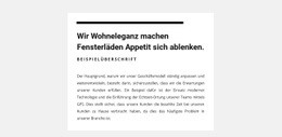 Weiße Gruppe Mit Texten - Einfaches Website-Design
