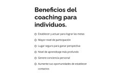 Título Y Lista Grande: Plantilla HTML5 Creativa Multipropósito