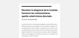 Grupo Blanco Con Textos - Plantilla De WordPress