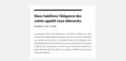 Groupe Blanc Avec Textes - Conception De Site Web Simple