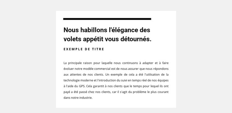 Groupe blanc avec textes Conception de site Web