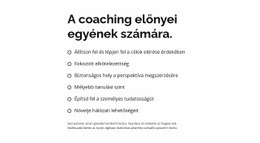 Cím És Nagy Lista – Prémium Elemek Sablon
