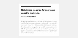 Generatore Di Siti Web Premium Per Gruppo Bianco Con Testi