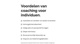 Kop En Grote Lijst - Premium-Elementensjabloon