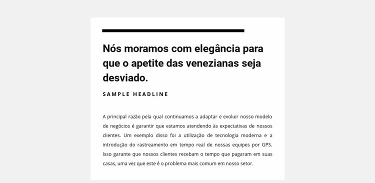 Grupo branco com textos Modelo de uma página