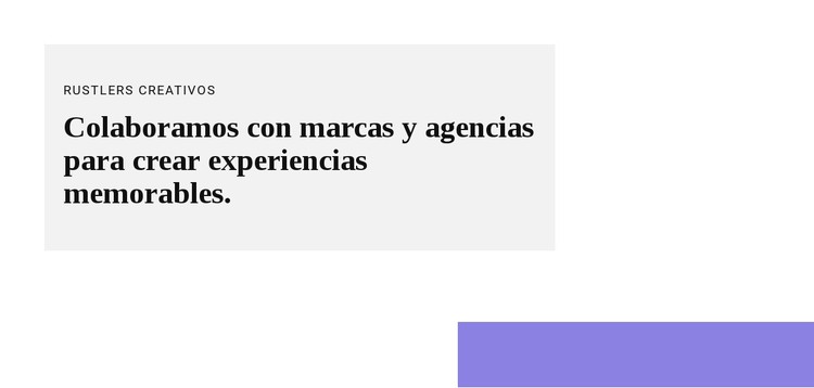 Agrupar con texto y forma Plantilla CSS