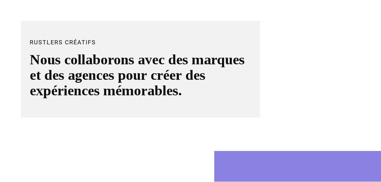 Groupe avec texte et forme Modèle CSS