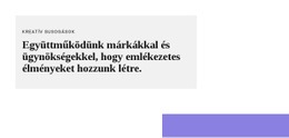 Csoport Szöveggel És Alakkal - Egyszerű HTML-Sablon