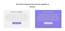 Due Colonne Multicolori - Tema WordPress Reattivo