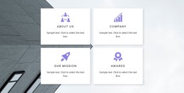 Four Main Directions Premium Template