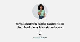 Vereinigung Junger Designer Vorlage HTML CSS Responsive