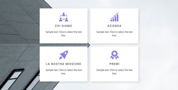 Download Gratuito Per Quattro Direzioni Principali Modello Html
