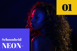 Schoonheid En Mode-Neon - Geweldig WordPress-Thema