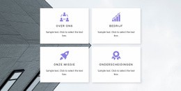 Vier Hoofdrichtingen: - Gratis Download Website-Ontwerp