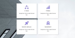 Szablon Premium Cztery Główne Kierunki